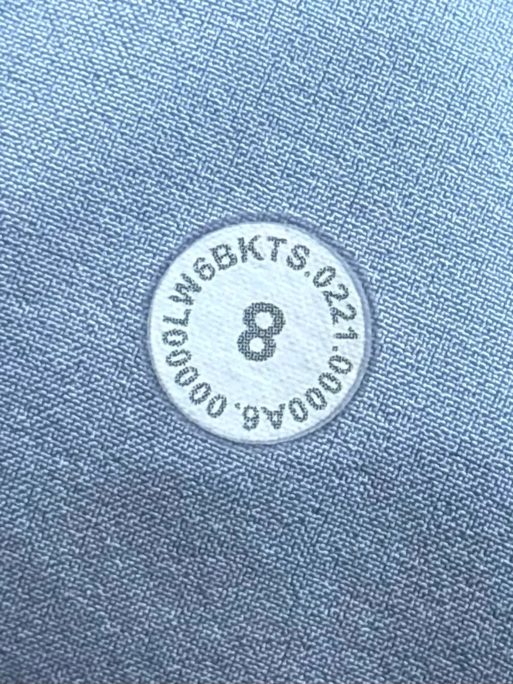 Lululemon Beyond The Studio Crop Pants Blue Linen Size 8